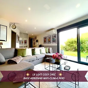 Le Loft Cosy Chic - Contemporain, Clim, Wifi, 6 Pers Appartement Istres